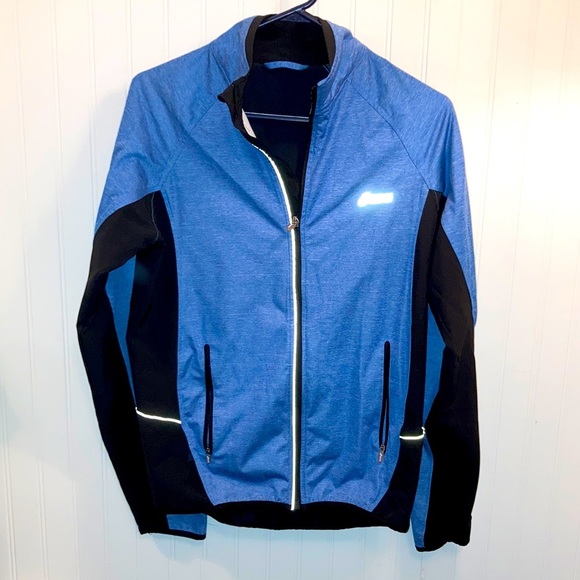 ASICS running lightweight breathable rain jacket sz S EUC - Picture 1 of 11